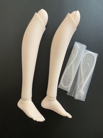 Senior Delf Flat Leg Feet For Girl (body TYPE 5-7 only)
