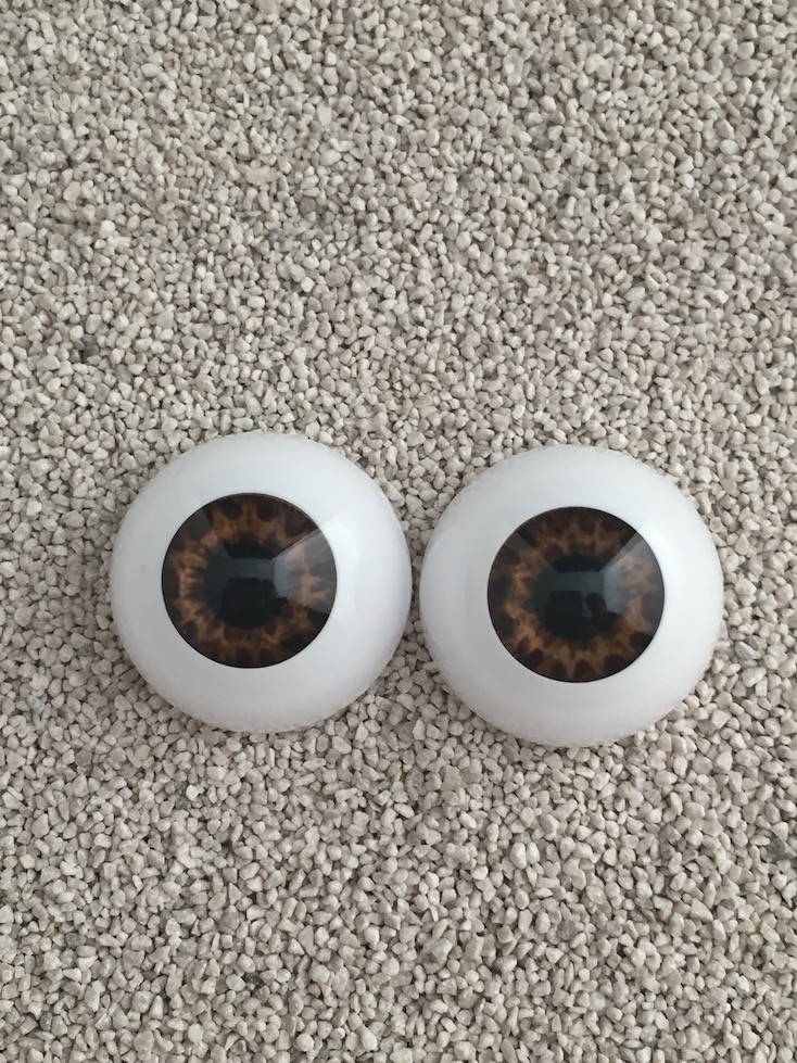 Angelesque Eyes - Tiger brown (20mm)