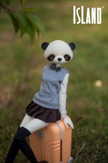 Mother Panda, 43cm Island Doll (Lucky Fairy) Girl