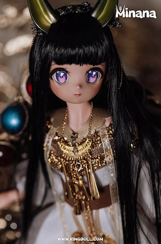 Ring Doll Kid 44cm Girl Minana