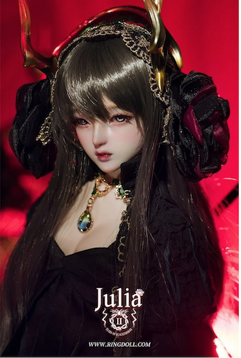 Ring Doll Teen 56cm Julia 2.0 Dark