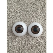 Angelesque Eyes - Tiger brown (18mm)