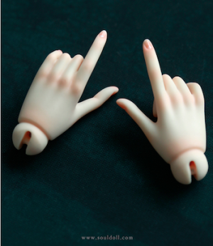 Soul Doll Hands D5 (for Kids NEW double girl)