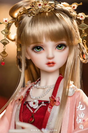 Ring Doll 44cm Girl Jiuqu Hongmei